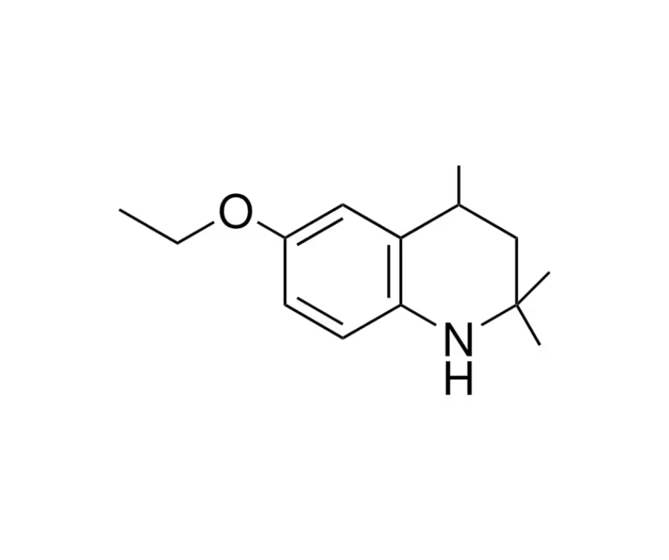 image de la molécule 6-ethoxy-2,2,4-trimethyl-1,2,3,4-tetrahydroquinoline
