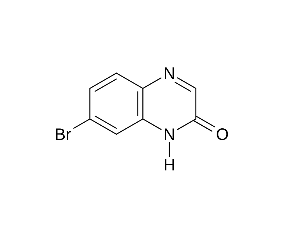 image de la molécule 7-Bromoquinoxalin-2(1H)-one