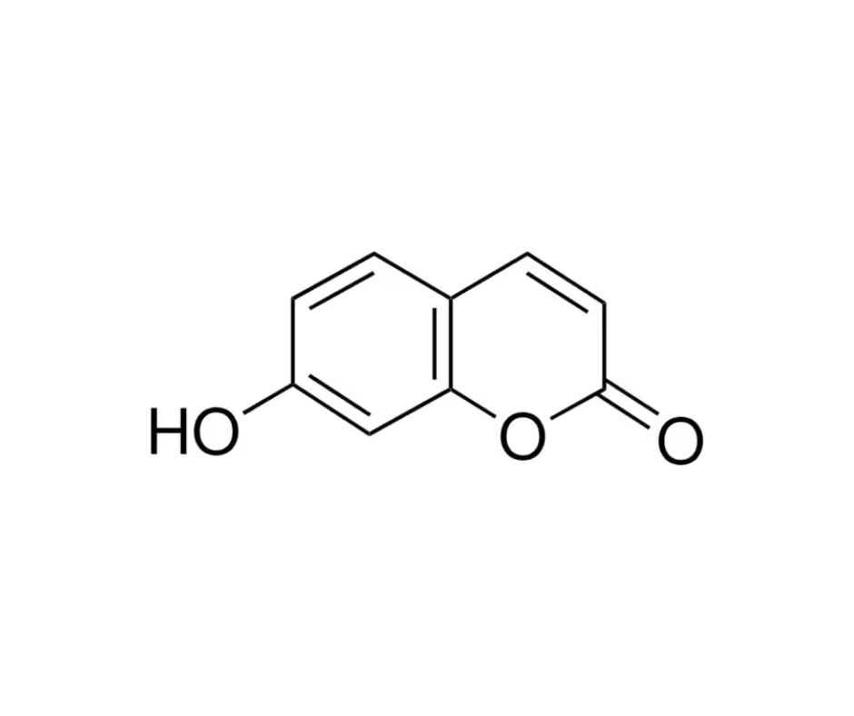 image de la molécule 7-Hydroxycoumarin