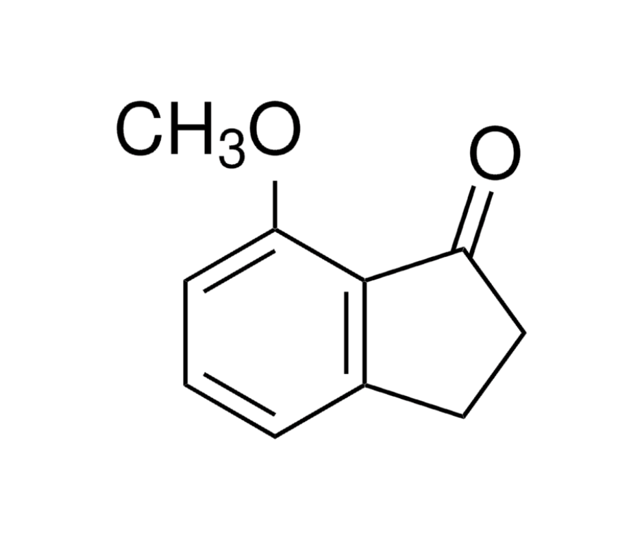 image de la molécule 7-Methoxy-1-indanone