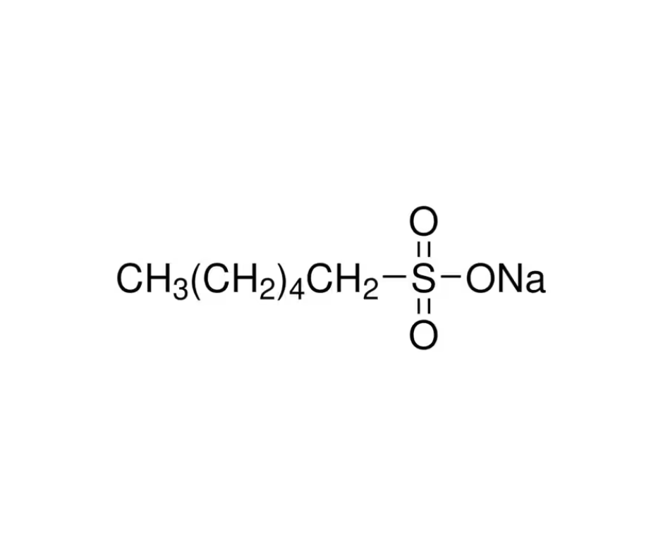 image de la molécule Acide hexane-1-sulfonique, sel de sodium