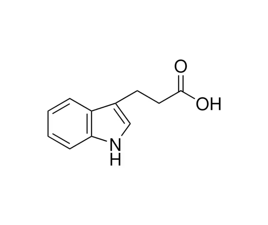 image de la molécule Acide indole-3-propionique
