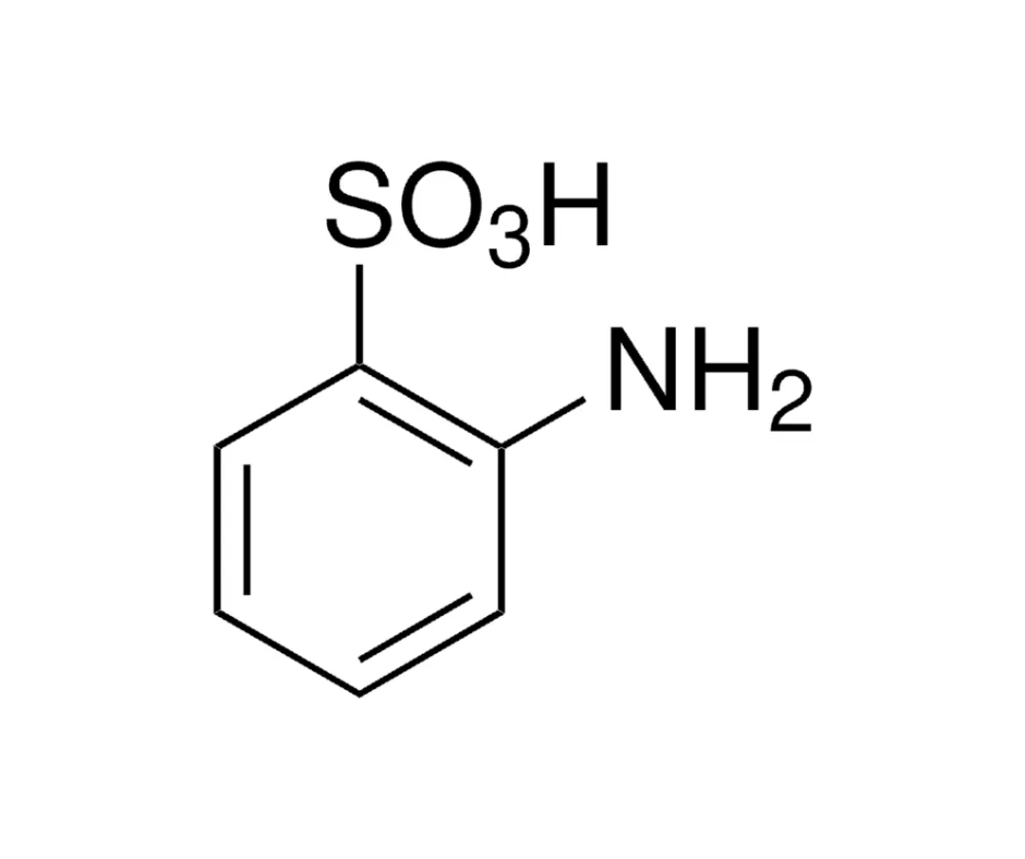 image de la molécule Aniline-2-sulfonic acid