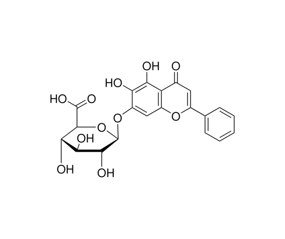 image de la molécule Baicalin