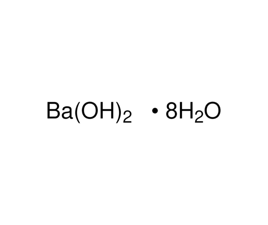 image de la molécule Barium hydroxide octahydrate