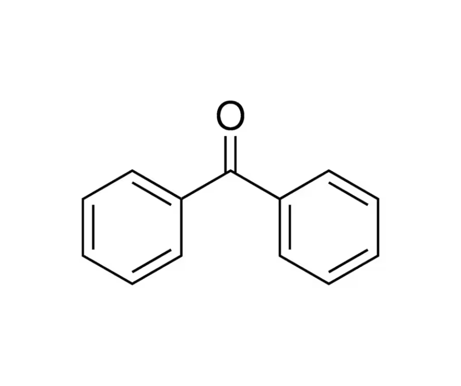 image de la molécule Benzophénone