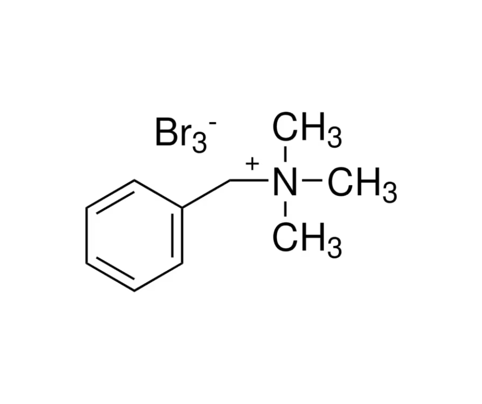 image de la molécule Benzyltrimethylammonium tribromide