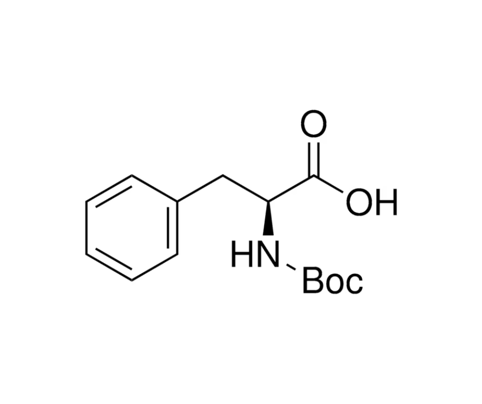 image de la molécule Boc-L-phenylalanine