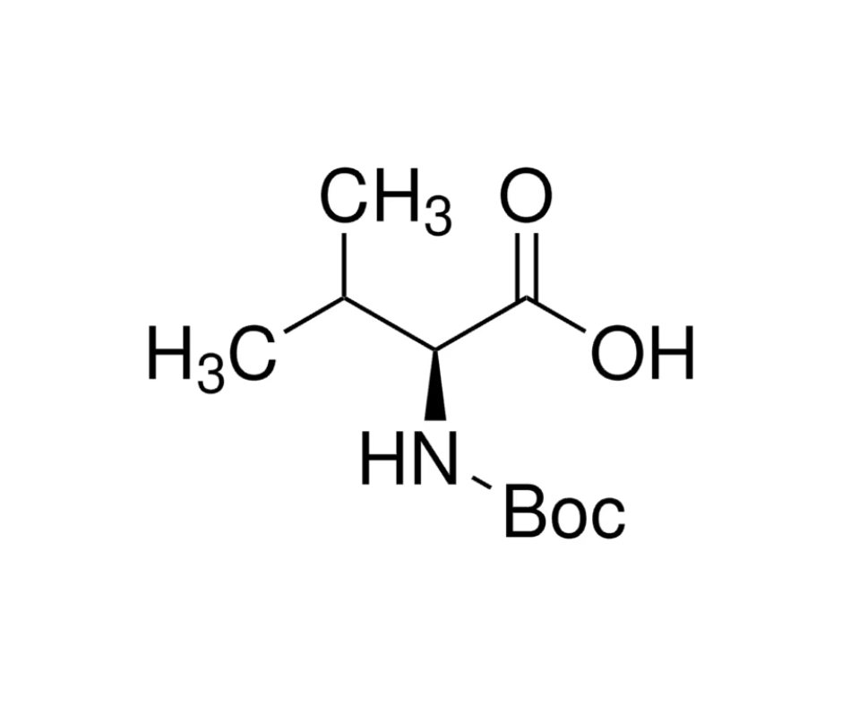 image de la molécule Boc-L-valine