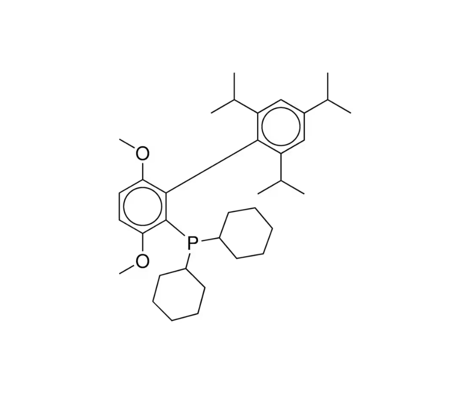 image de la molécule BrettPhos