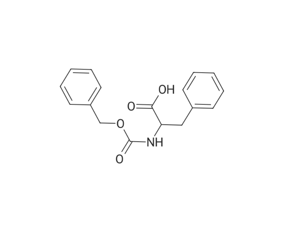 image de la molécule Cbz-DL-Phe-OH