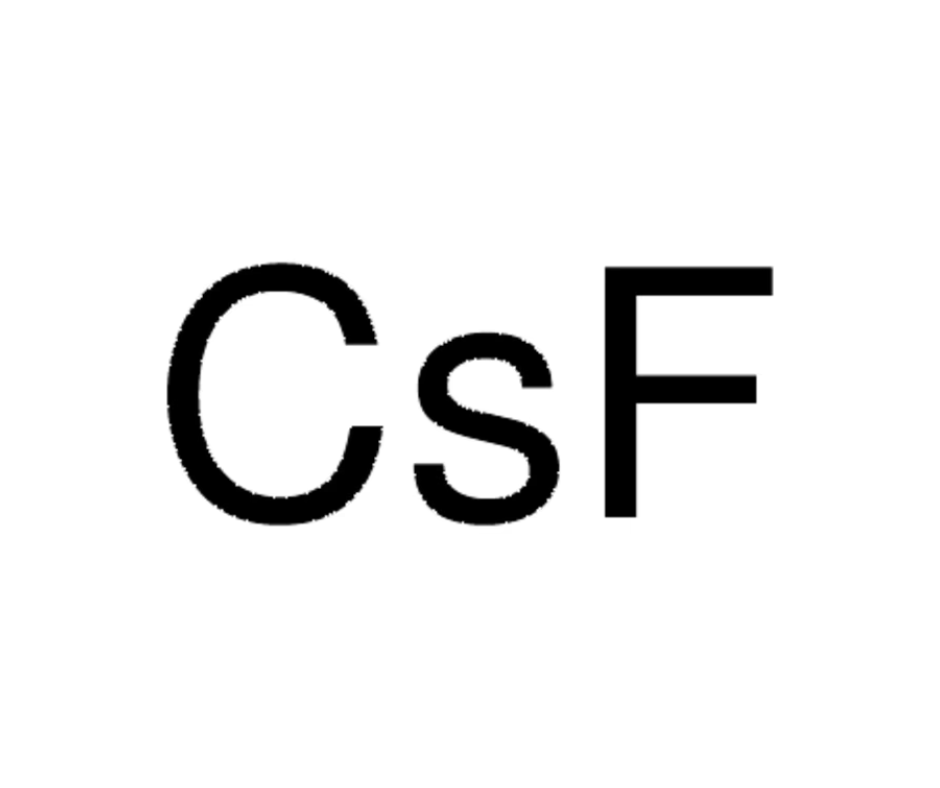 image de la molécule Cesium fluoride