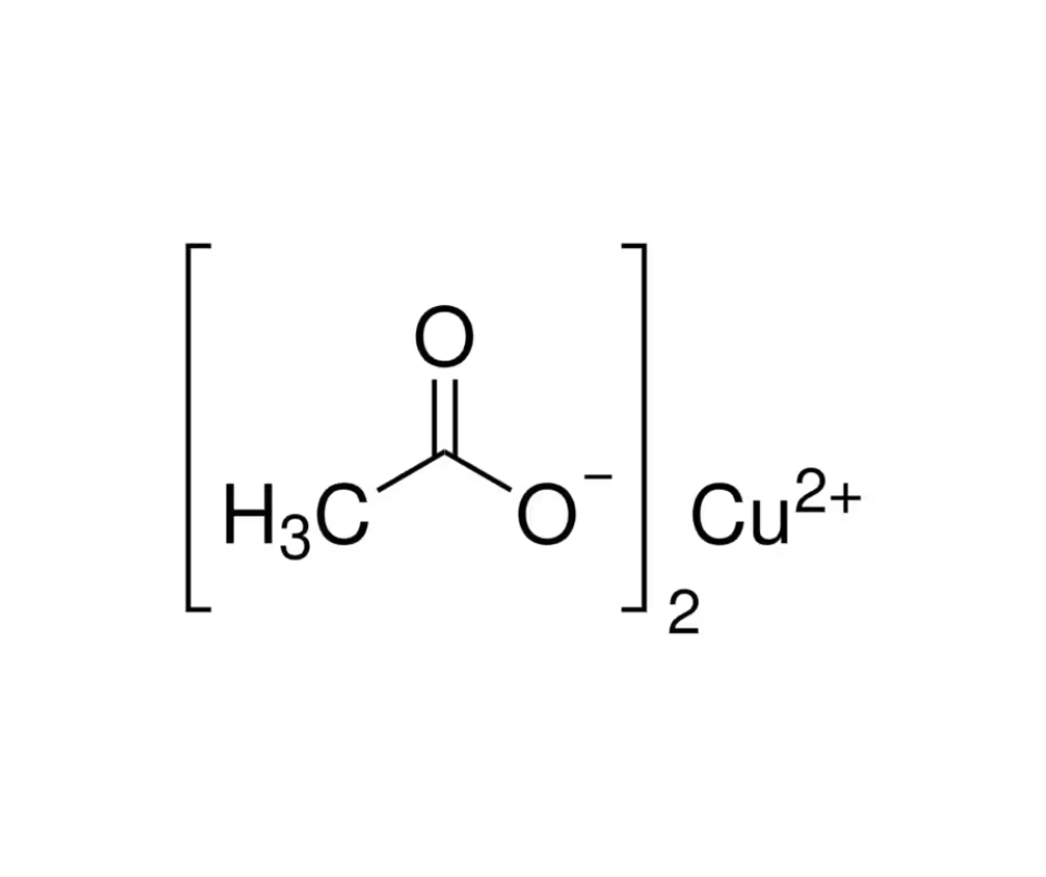 image de la molécule Copper(II) acetate