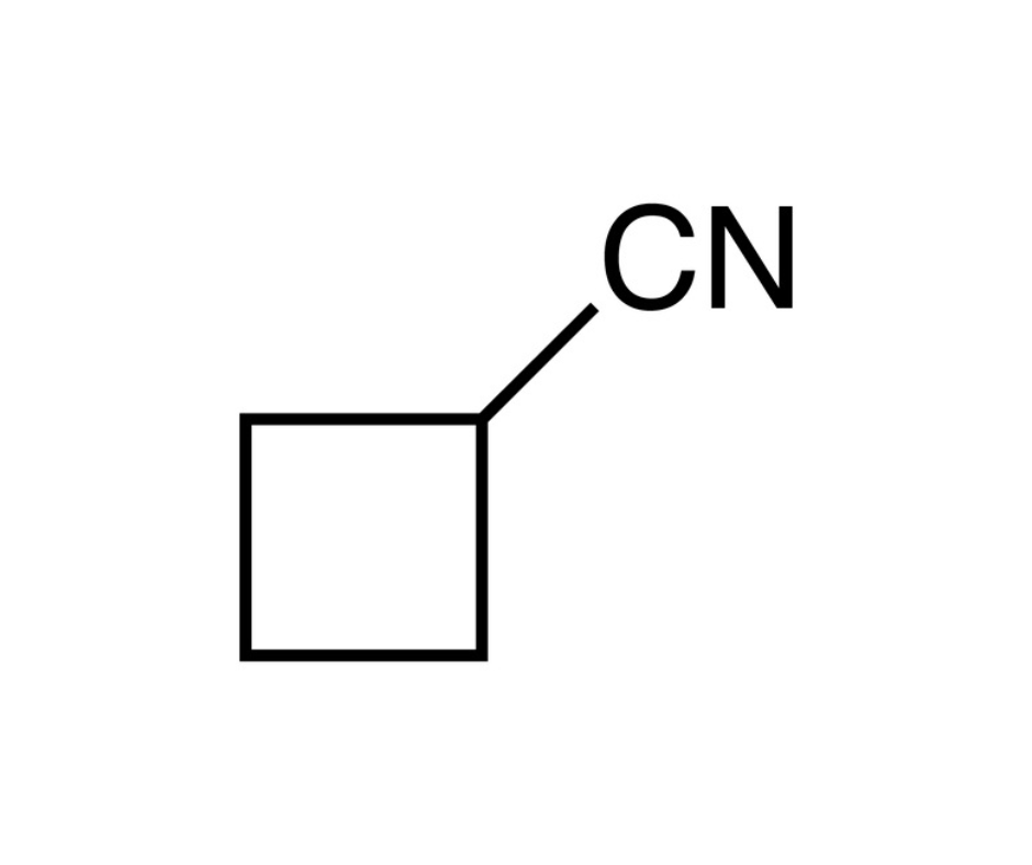 image de la molécule Cyclobutanecarbonitrile