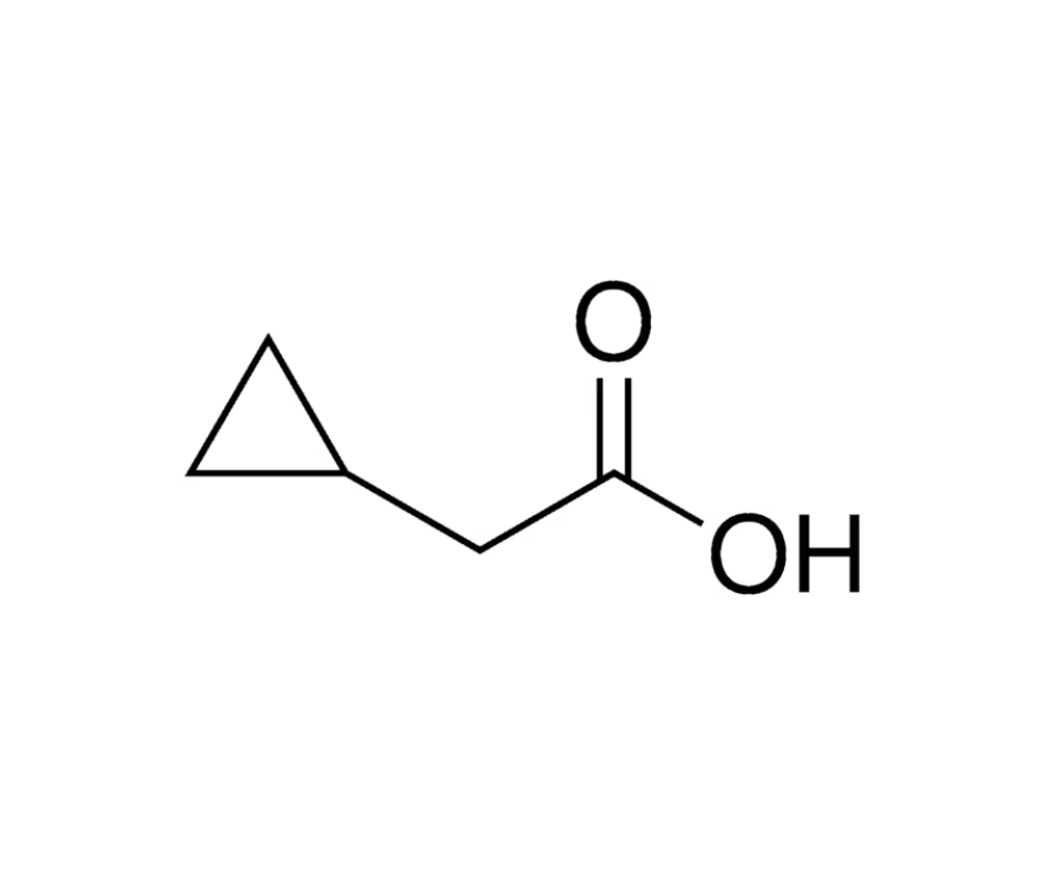 image de la molécule Cyclopropylacetic acid