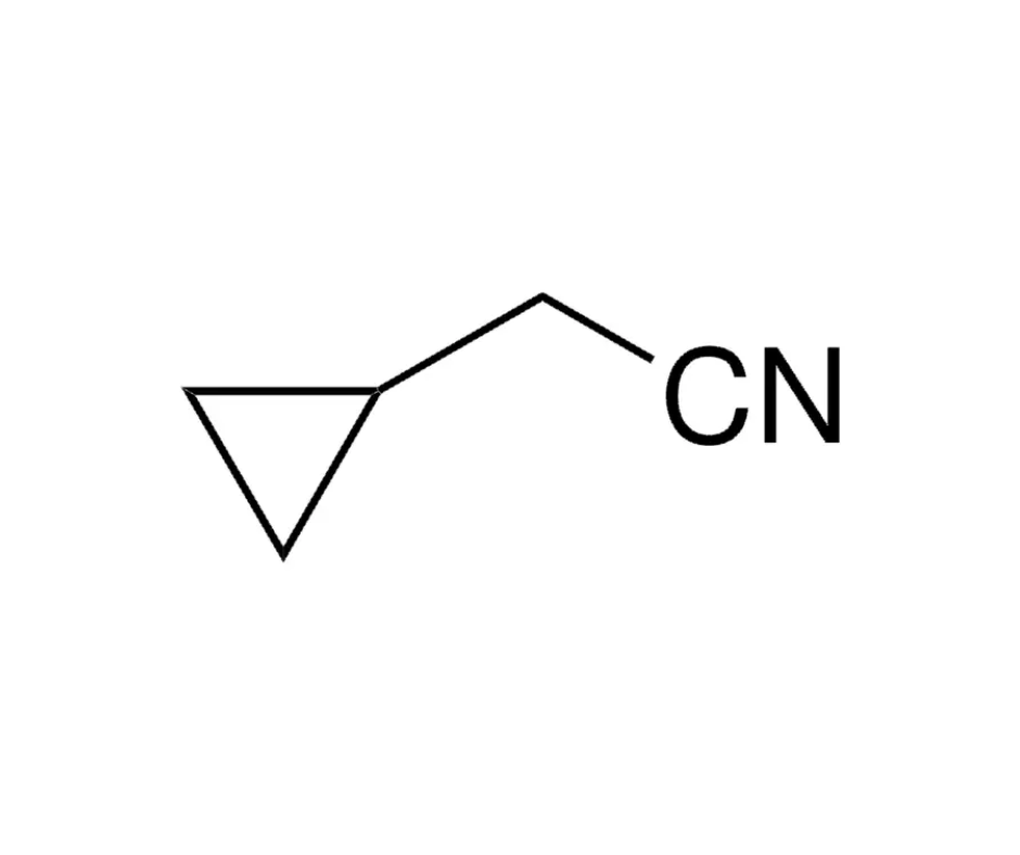 image de la molécule Cyclopropylacetonitrile