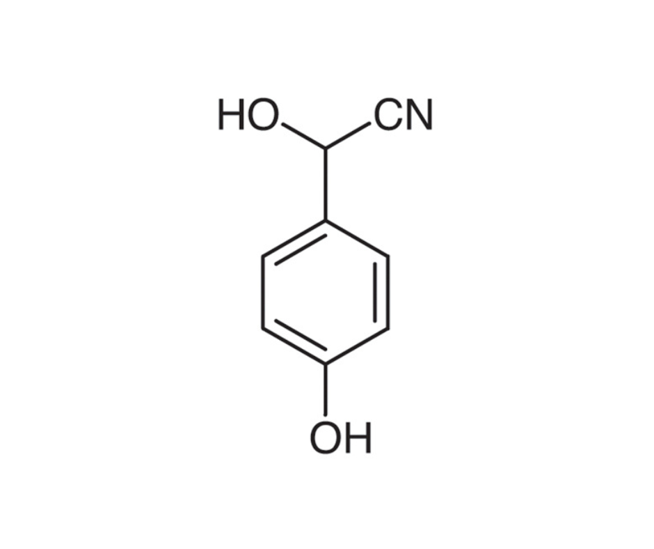 image de la molécule DL-4-Hydroxymandelonitrile