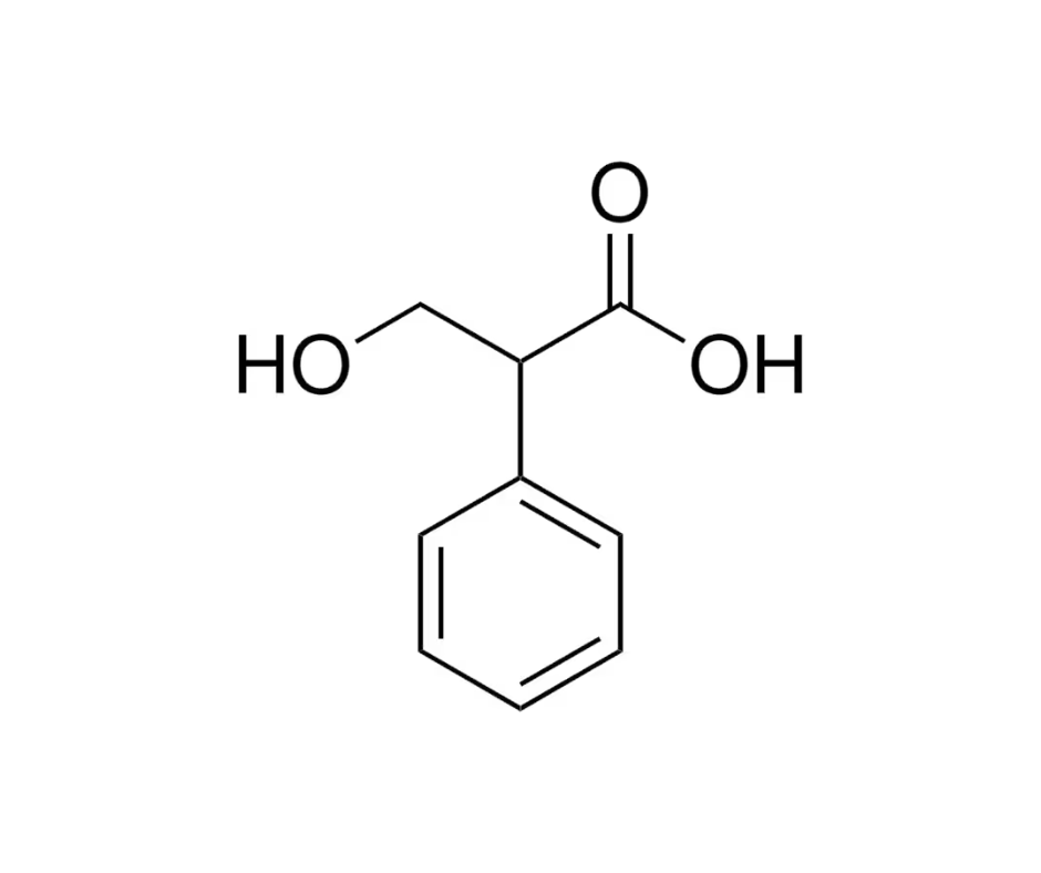 image de la molécule DL-Tropic acid