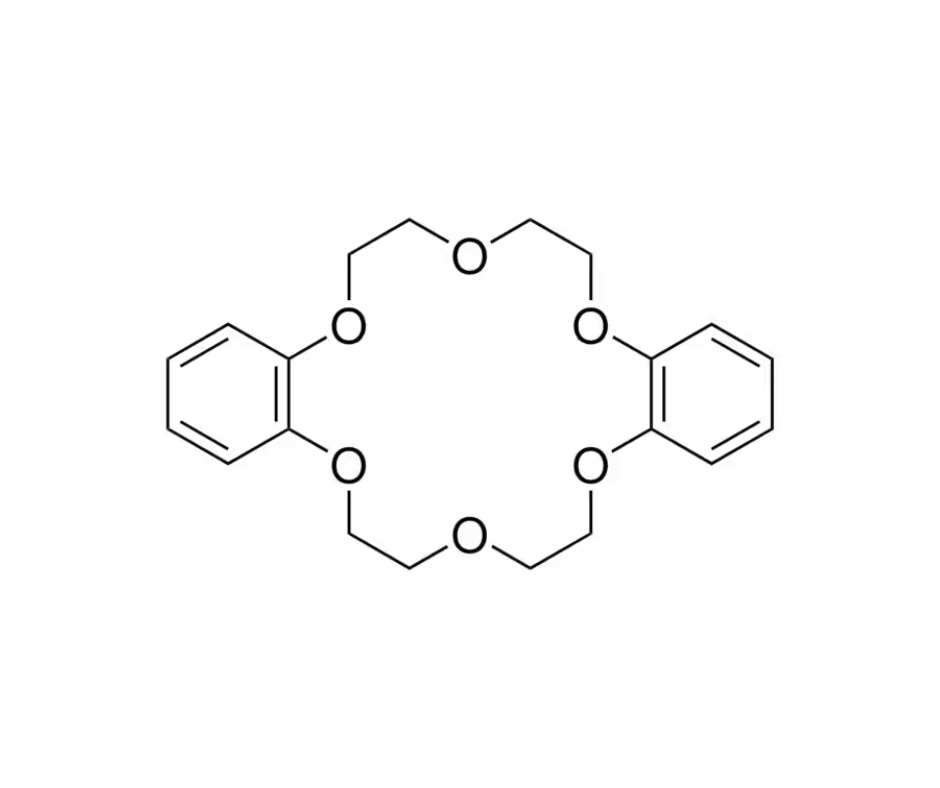 image de la molécule Dibenzo-18-crown-6