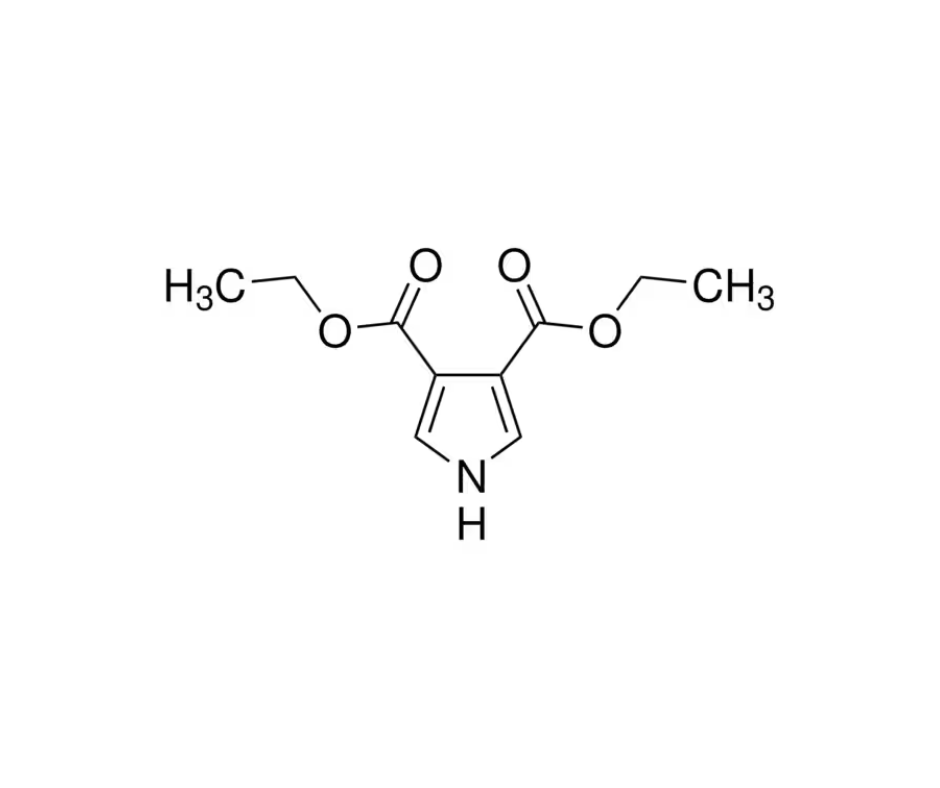 image de la molécule Diethyl 3,4-pyrroledicarboxylate