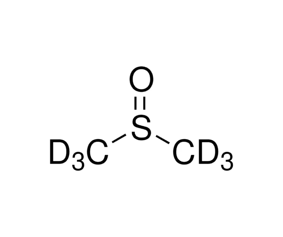 image de la molécule Diméthylsulfoxyde-d6