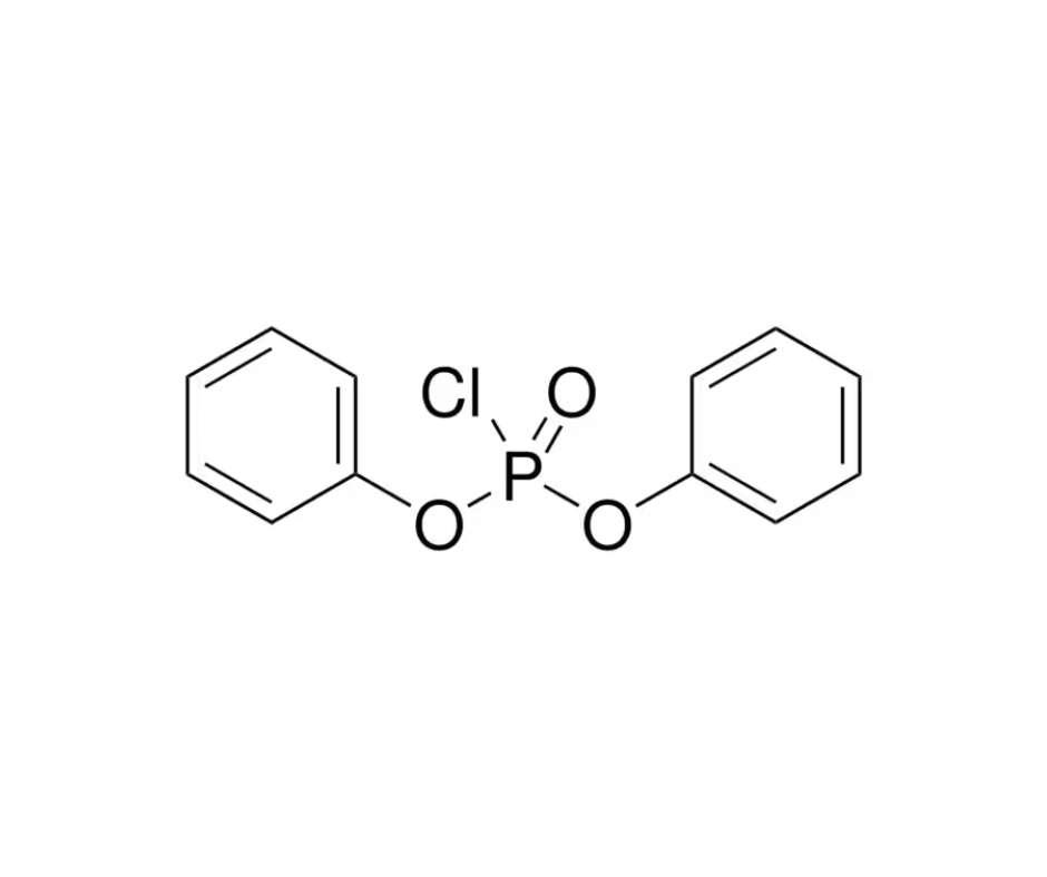 image de la molécule Diphenyl phosphoryl chloride