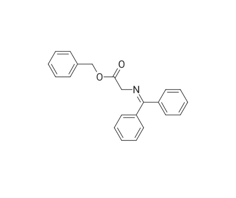 image de la molécule Diphenylmethylene-glycine benzyl ester