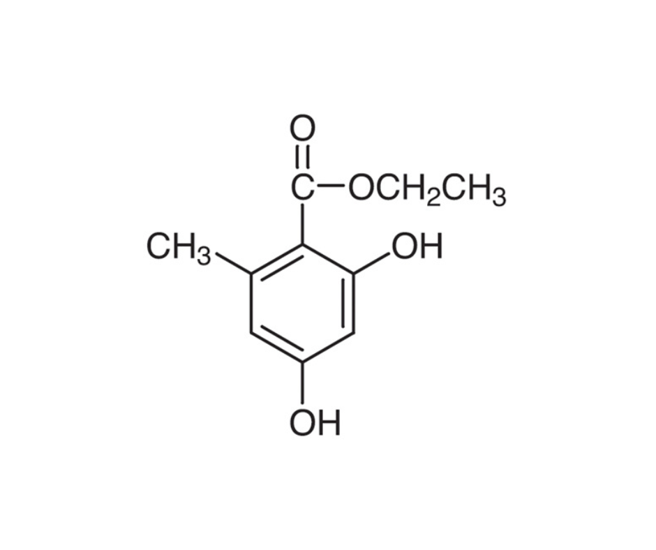image de la molécule Ethyl 2,4-Dihydroxy-6-methylbenzoate