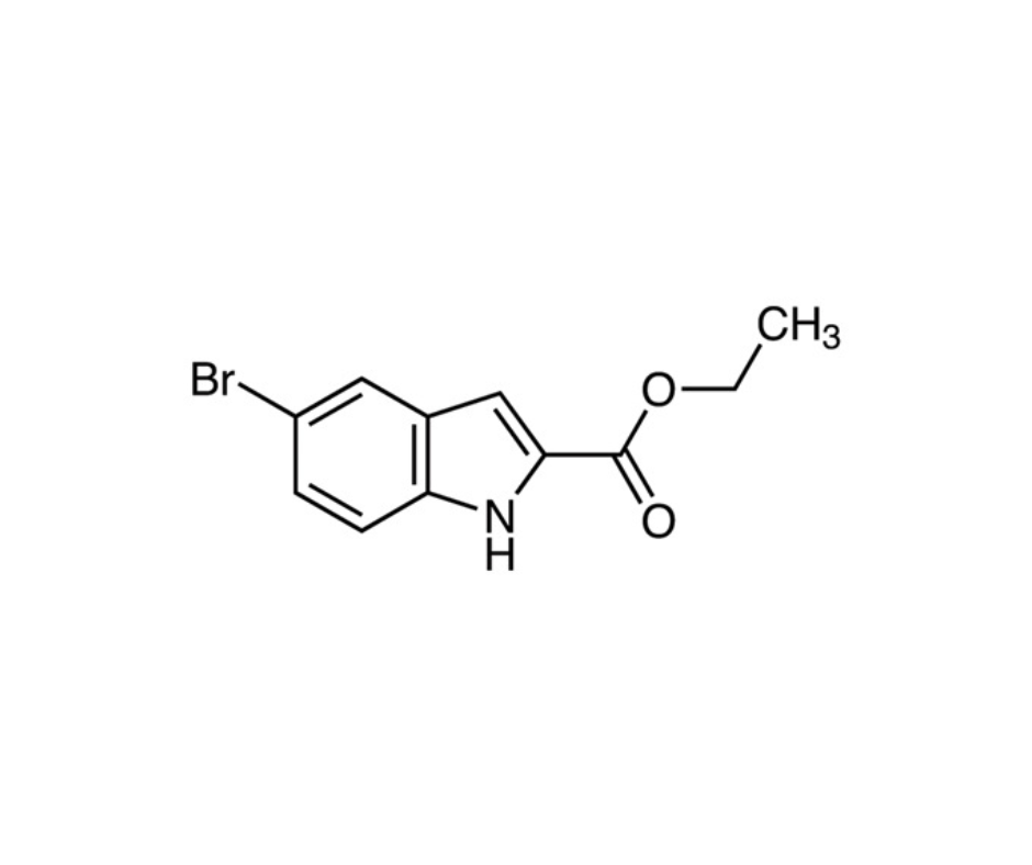 image de la molécule Ethyl 5-Bromoindole-2-carboxylate