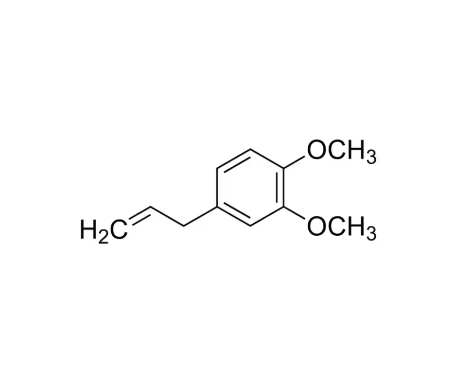 image de la molécule Eugenol methyl ether