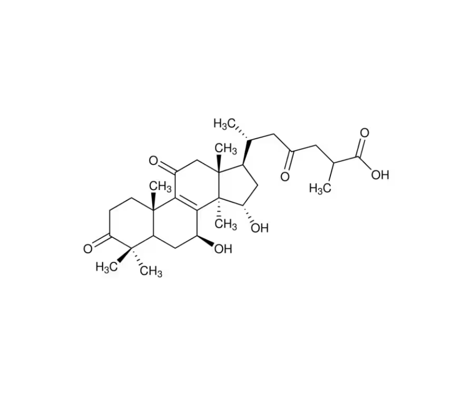 image de la molécule Ganoderic acid A
