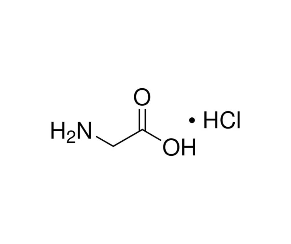 image de la molécule Glycine hydrochloride