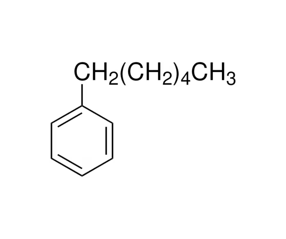 image de la molécule Hexylbenzene