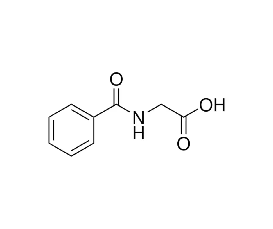 image de la molécule Hippuric acid
