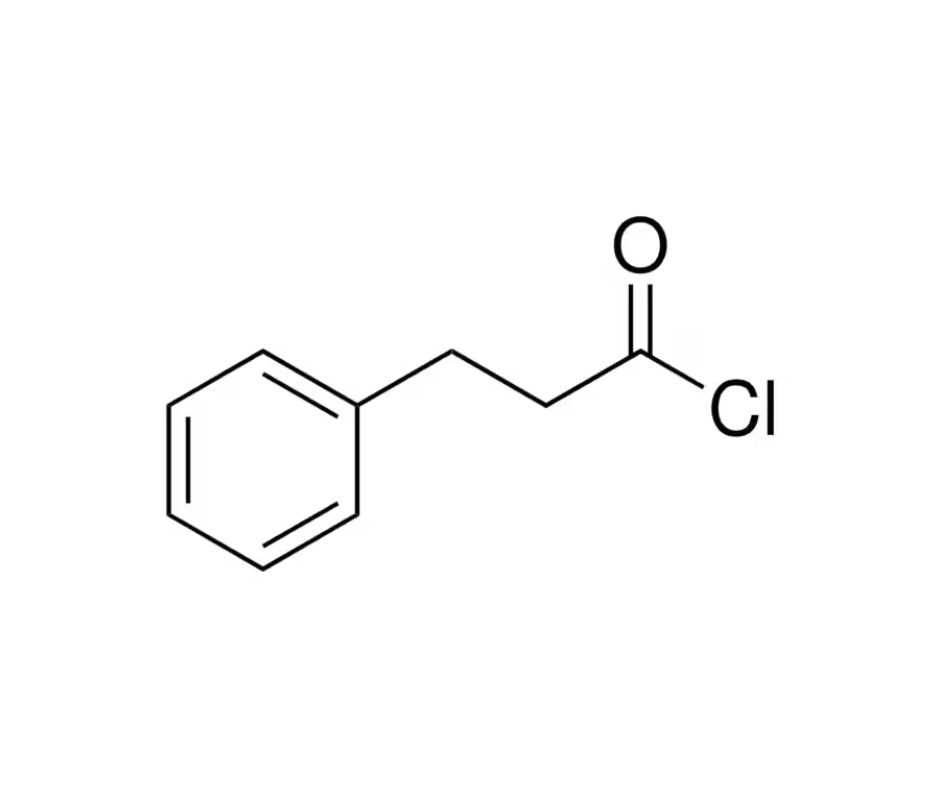 image de la molécule Hydrocinnamoyl chloride