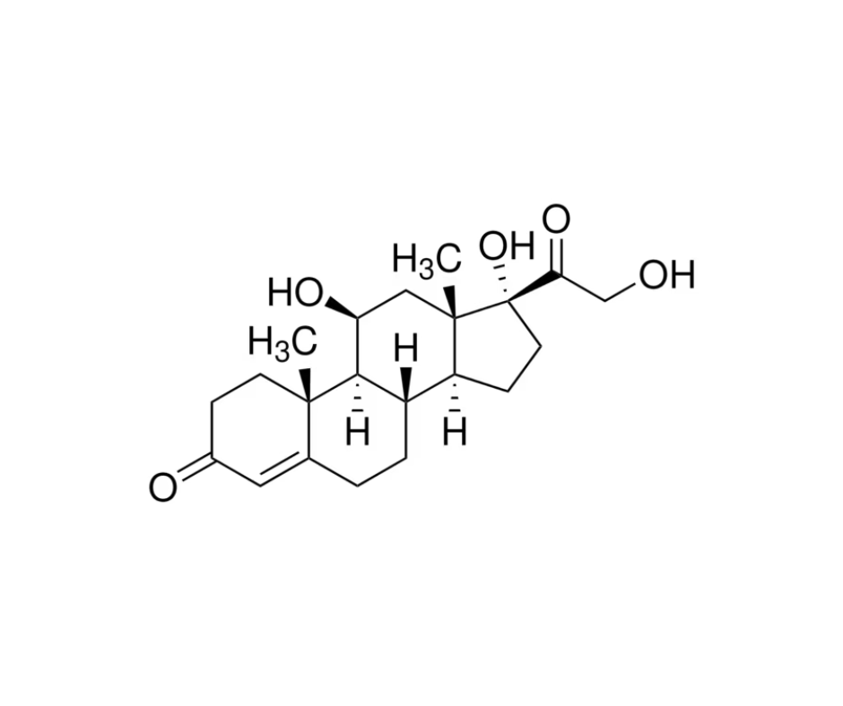 image de la molécule Hydrocortisone