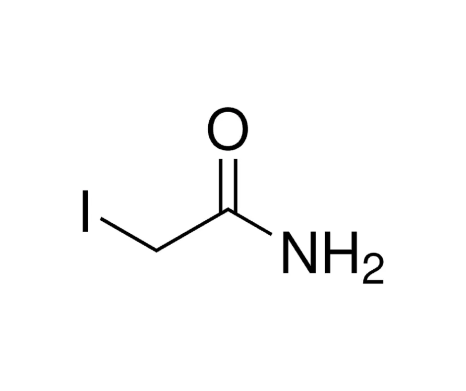 image de la molécule Iodoacétamide