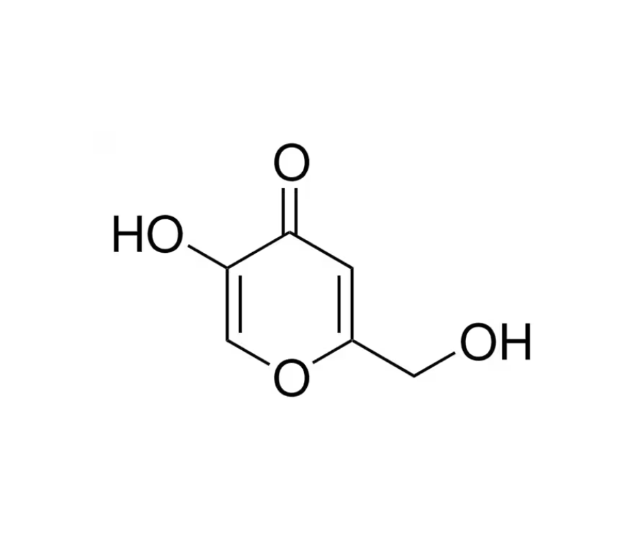 image de la molécule Kojic acid