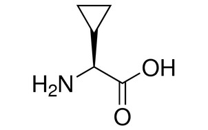 image de la molécule L-α-Cyclopropylglycine