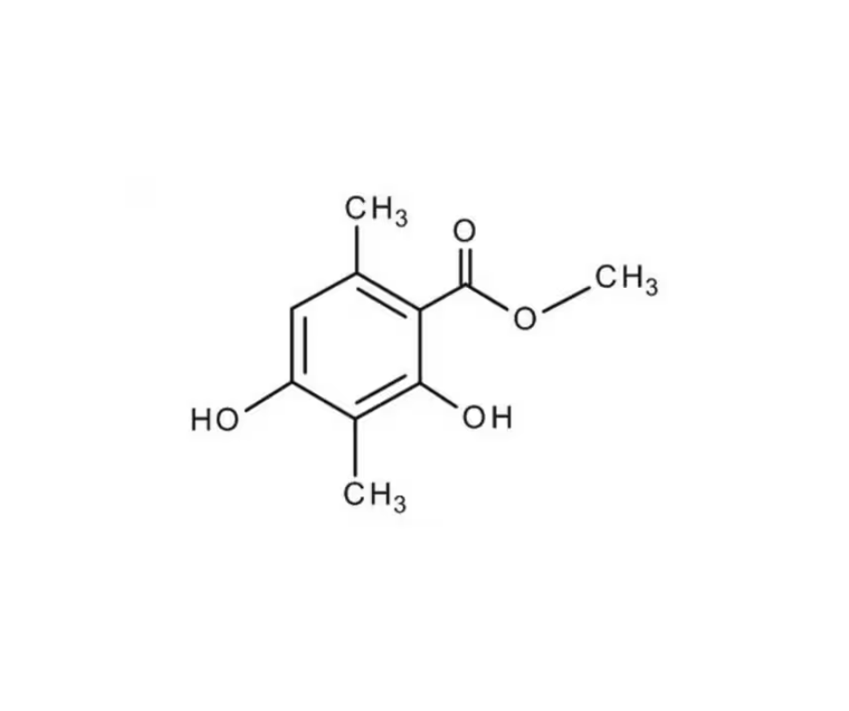 image de la molécule Methyl 2,4-dihydroxy-3,6-dimethylbenzoate