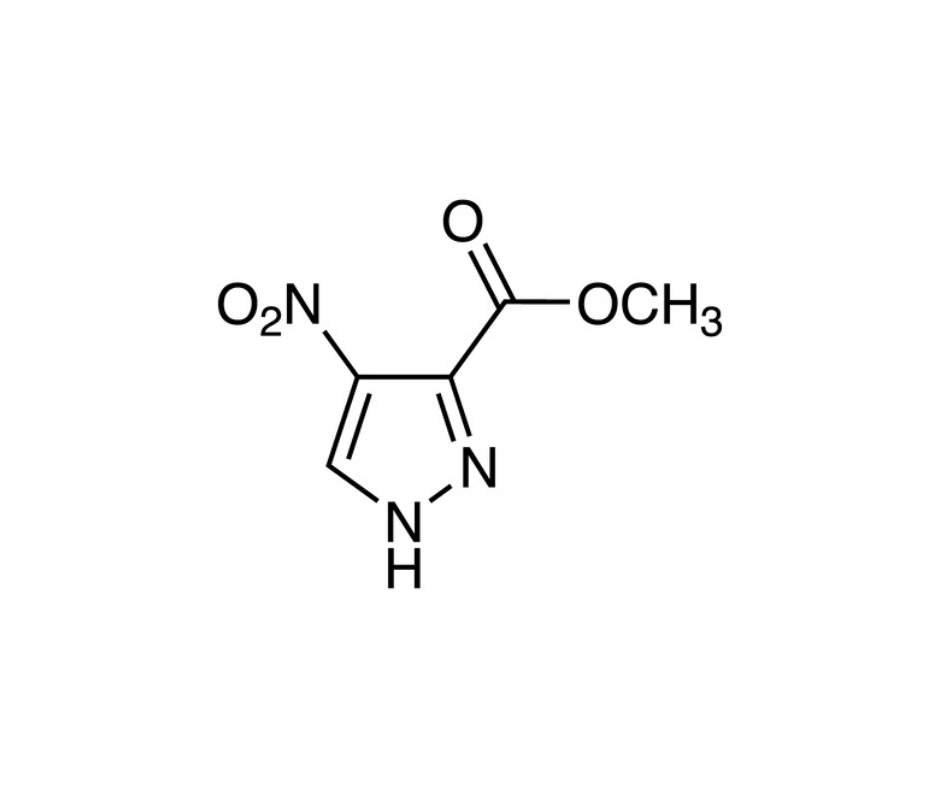 image de la molécule Methyl 4-Nitro-1H-pyrazole-3-carboxylate