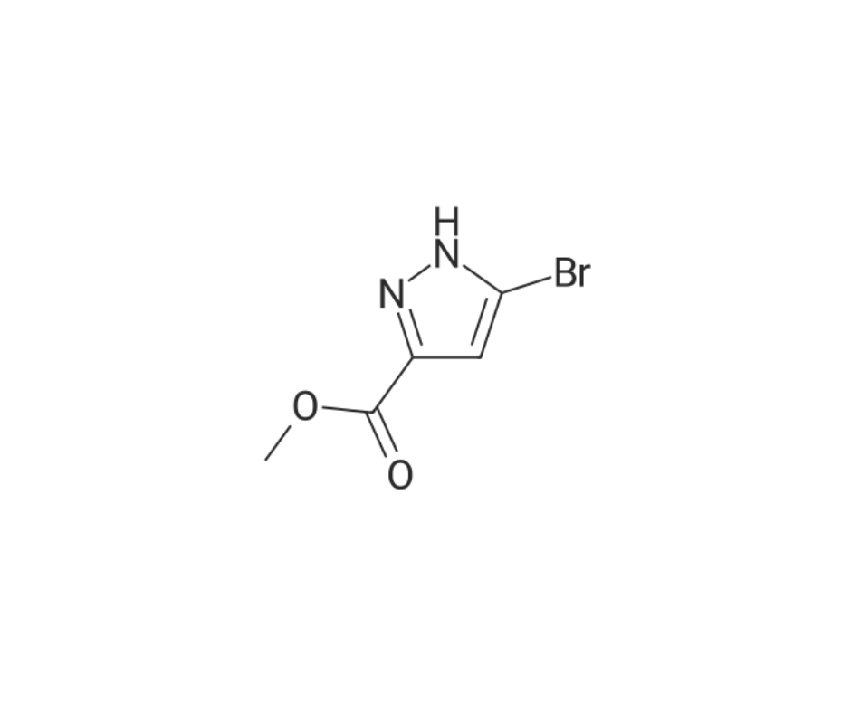 image de la molécule Methyl 5-bromo-1H-pyrazole-3-carboxylate