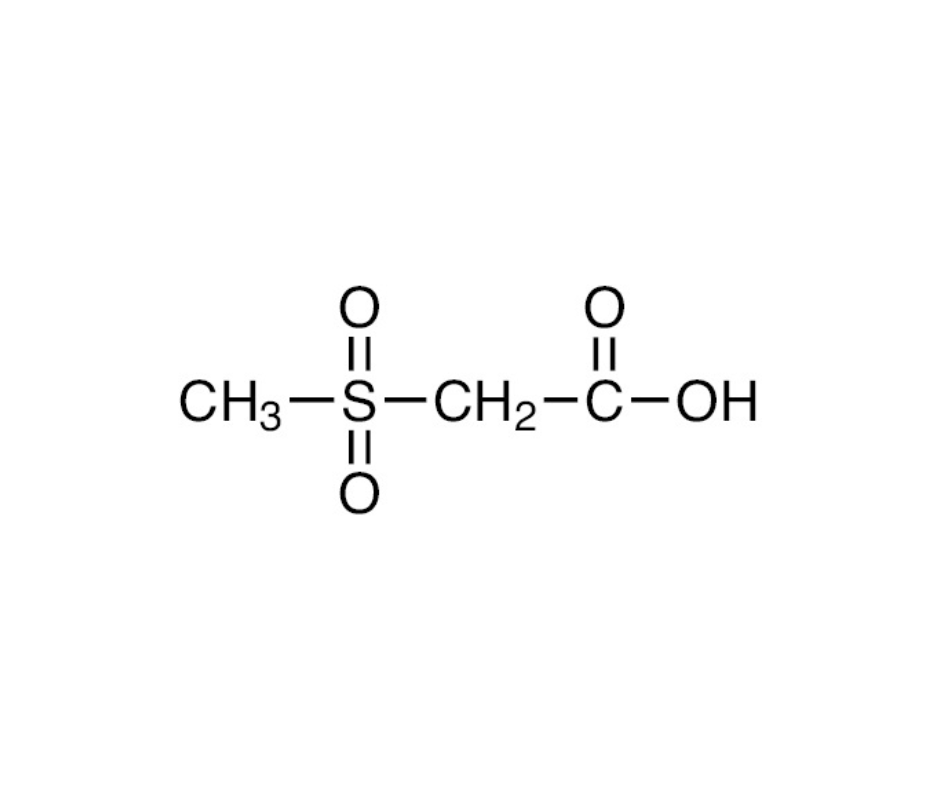 image de la molécule (Methylsulfonyl)acetic Acid