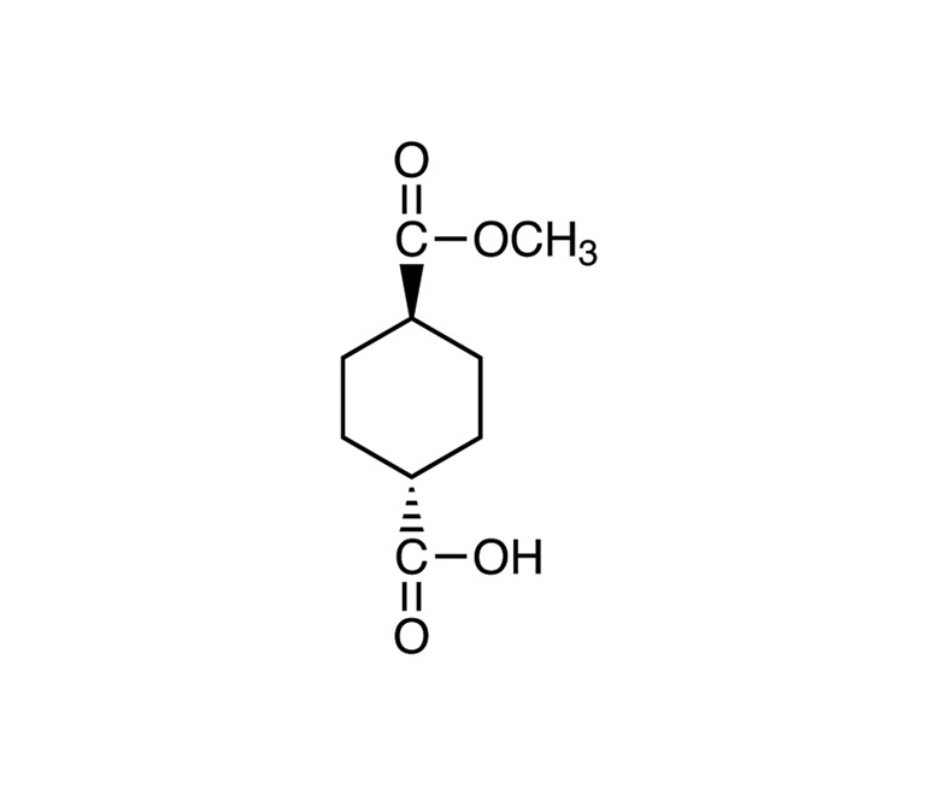 image de la molécule Monomethyl trans-1,4-Cyclohexanedicarboxylate