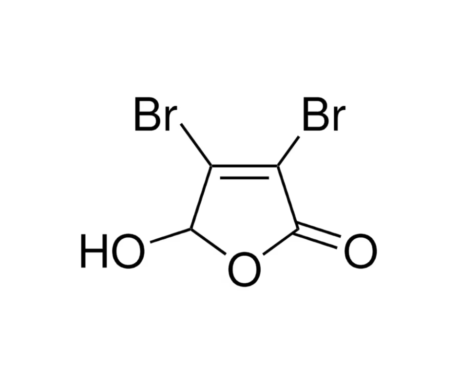 image de la molécule Mucobromic acid