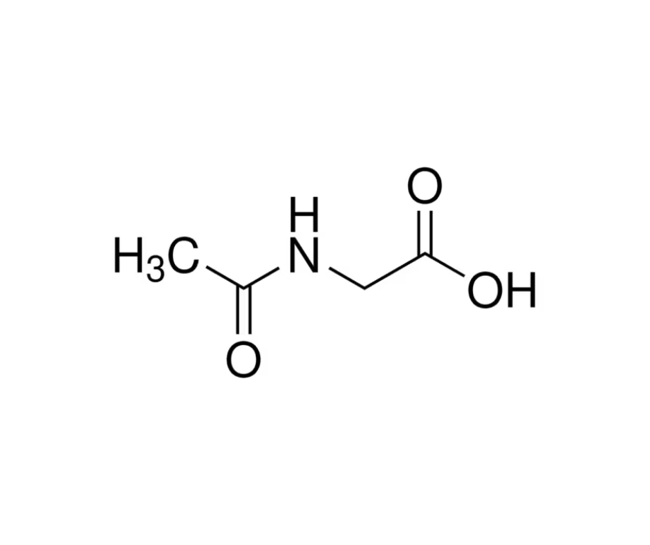 image de la molécule N-Acetylglycine