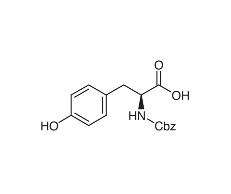 image de la molécule N-Benzyloxycarbonyl-L-tyrosine