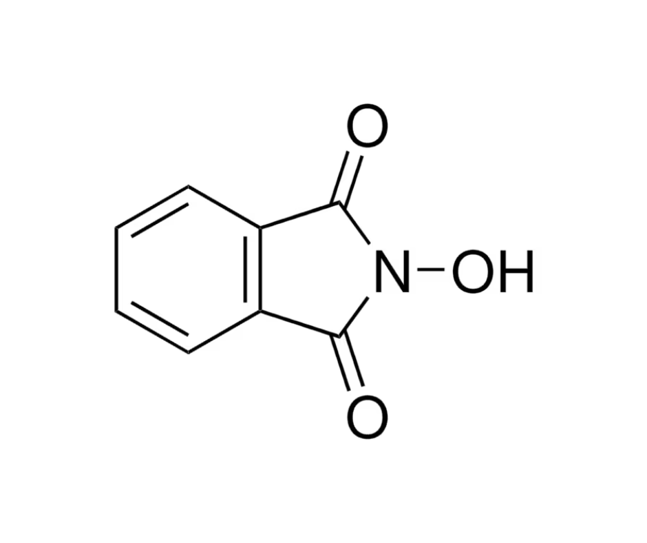 image de la molécule N-Hydroxyphthalimide