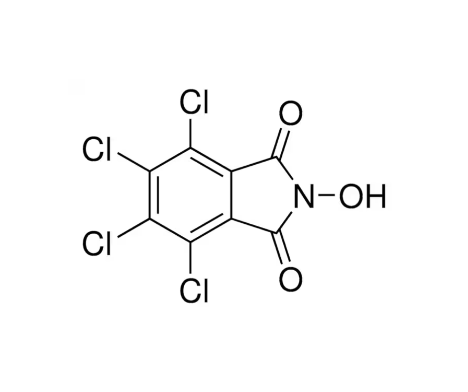 image de la molécule N-Hydroxytetrachlorophthalimide