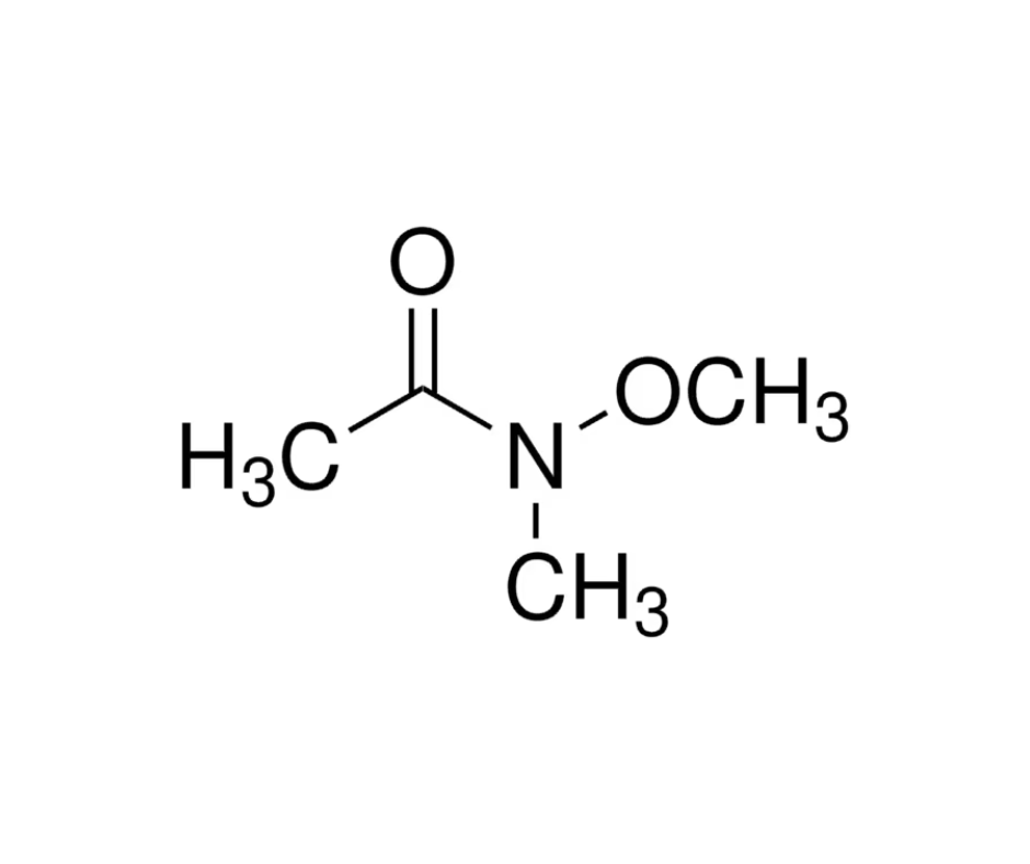 image de la molécule N-Methoxy-N-methylacetamide